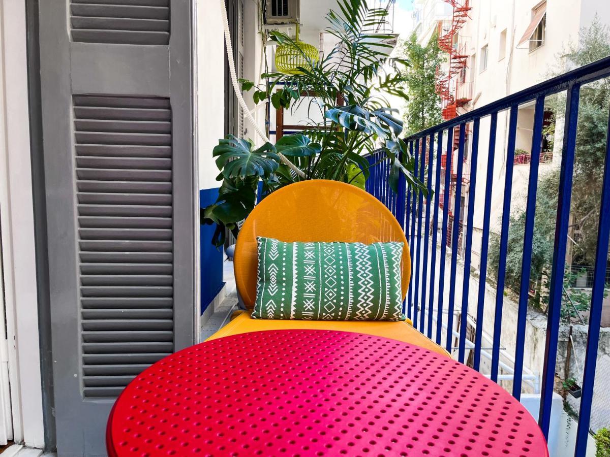 Peaceful And Central Room With Balcony Next To Hilton Athènes Extérieur photo
